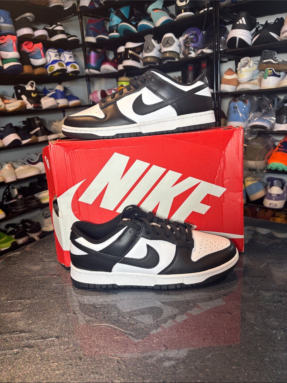 Nike Dunk Low "Panda" (Style Code: DD1391-100) Men’s Size 9.5